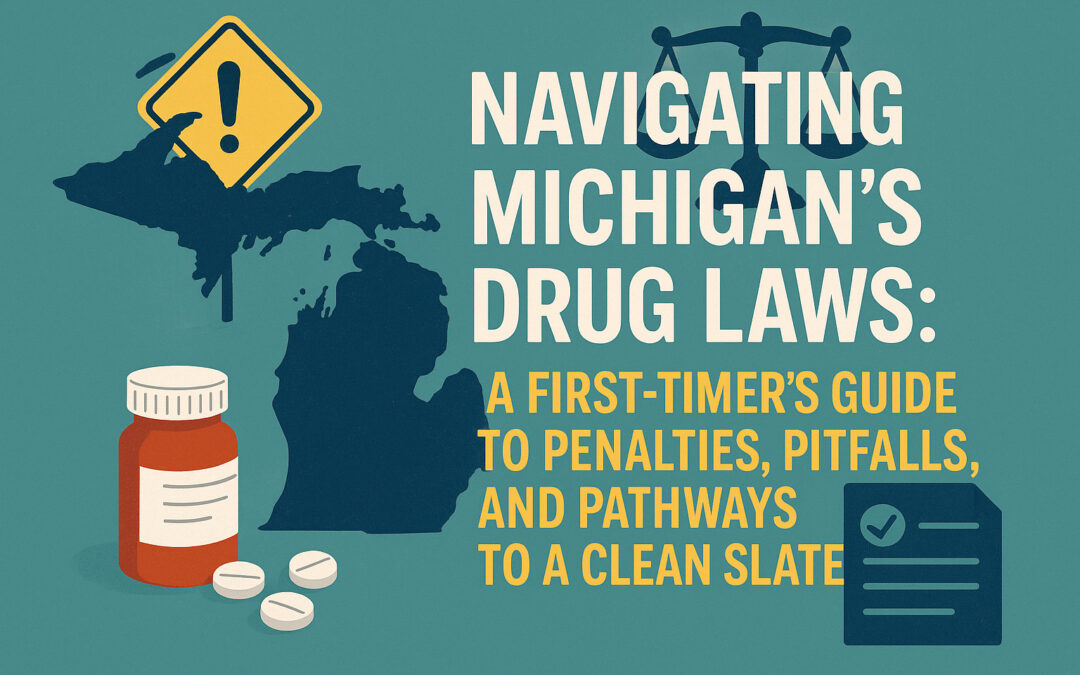 Navigating Michigan’s Drug Laws: A First-Timer’s Guide to Penalties, Pitfalls, and Pathways to a Clean Slate